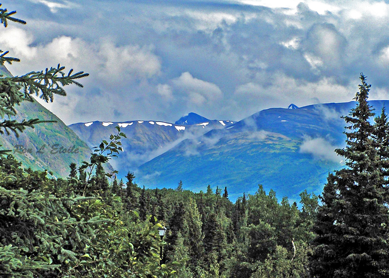 Mountain View Near Kenai Alaska